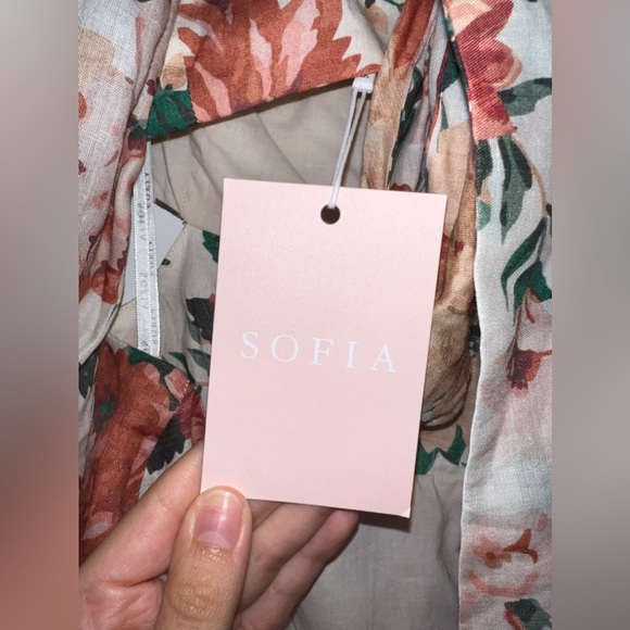 Sofia the Label GOLDIE CUT OUT MINI DRESS - Botanical - Picture 6 of 10